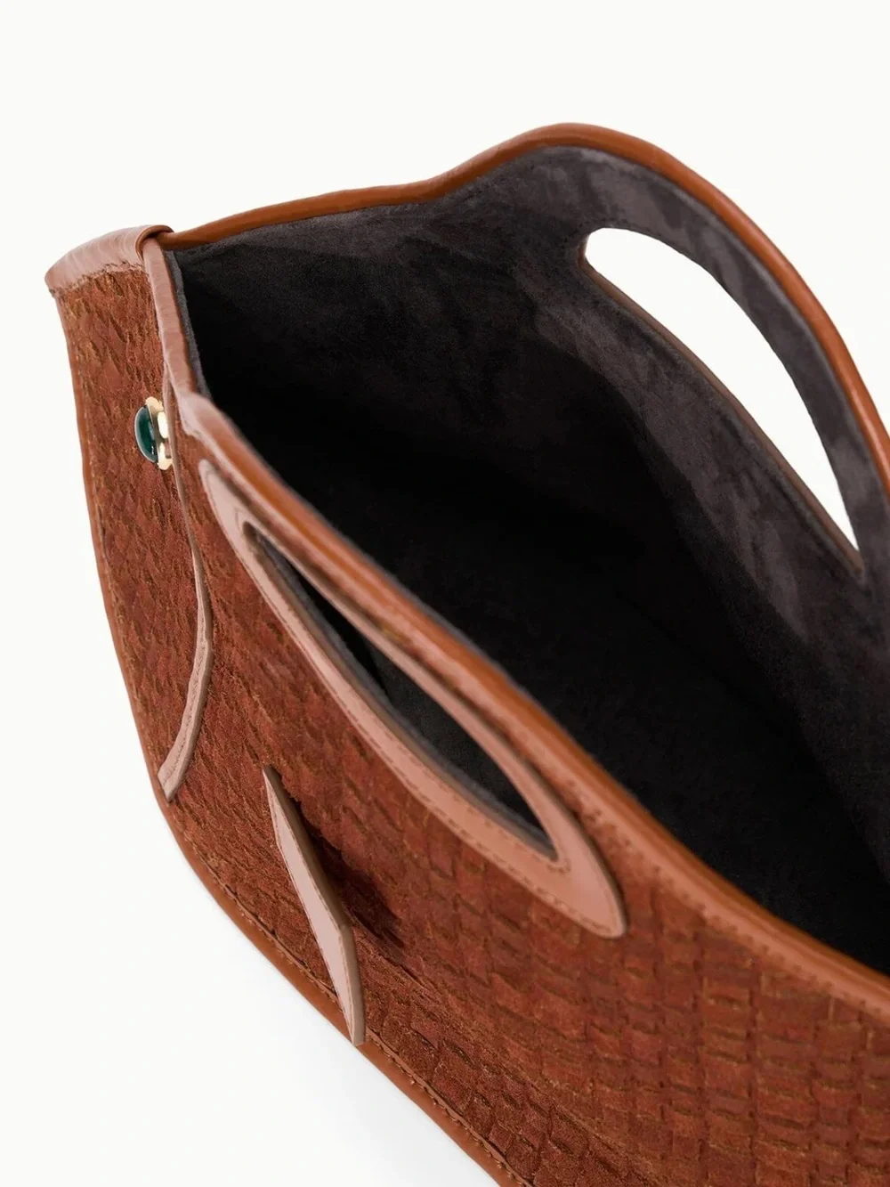 Staud Cleo Fish Bag in Tabac